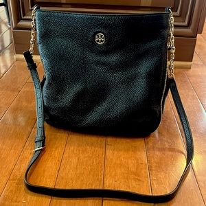 Tory Burch Brody Swing pack Black leather bag